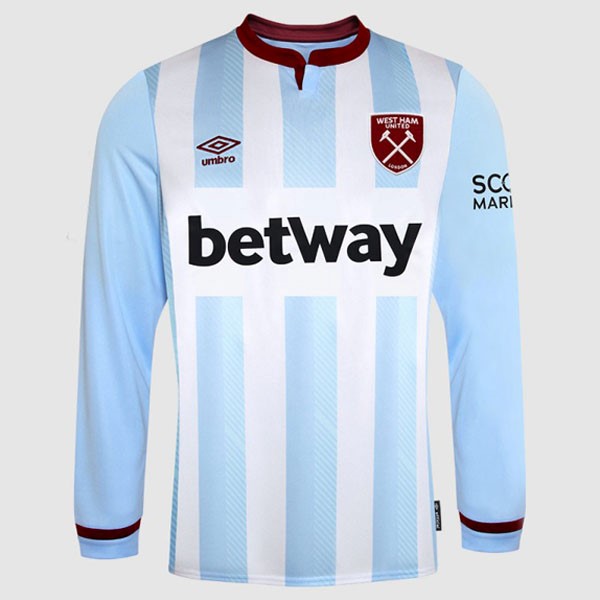 Tailandia Camiseta West Ham United Segunda equipo ML 2021-22